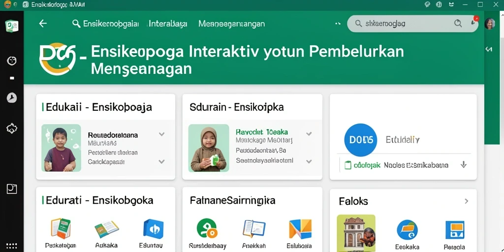 Antarmuka aplikasi D06 yang informatif dan interaktif.