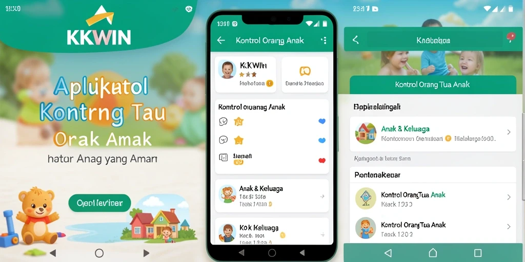 Antarmuka aplikasi KKWIN yang sederhana dan fungsional.