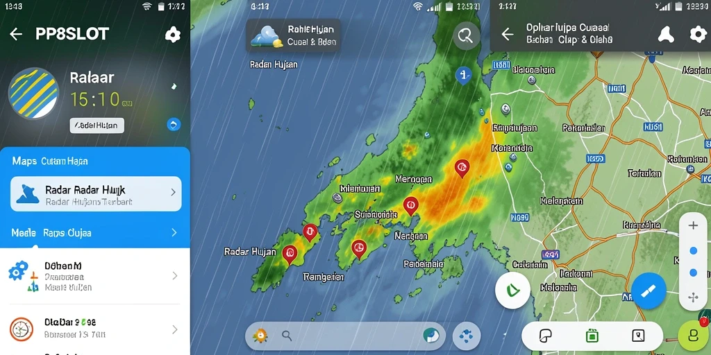 Tampilan antarmuka PP8SLOT yang intuitif dan informatif.