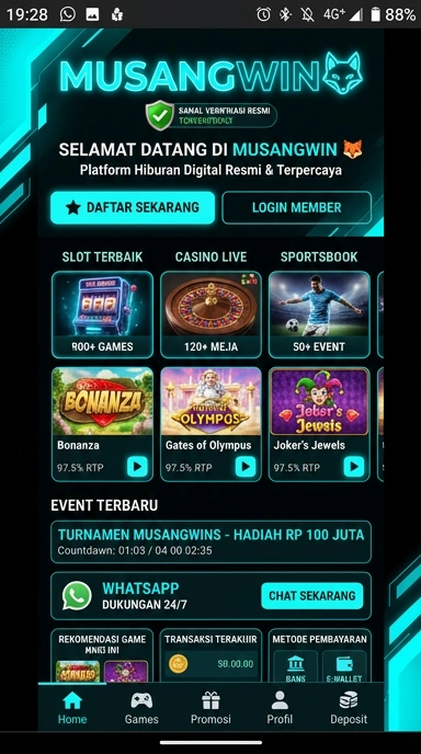 Kanal Resmi Musangwin untuk Pengguna Android Indonesia